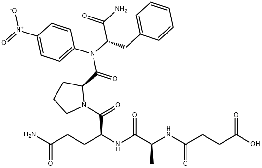 SUC-ALA-GLN-PRO-PHE-PNA Structural