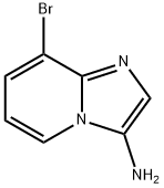 IMidazo[1,2-a]pyridin-3-aMine, 8-broMo- Structural