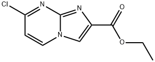 IMidazo[1,2-a]pyriMidine-2-carboxylic acid, 7-chloro-, ethyl ester Structural