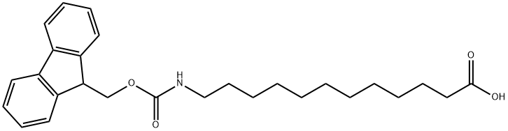 FMOC-12-AMINODODECANOIC ACID Structural