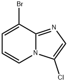 IMidazo[1,2-a]pyridine, 8-broMo-3-chloro- Structural