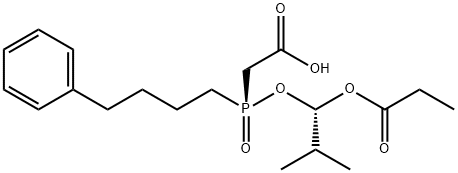 Des(4-cyclohexyl-L-proline) Fosinopril Acetic Acid