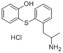 2-((2-(2-Aminopropyl)phenyl)thio)phenol hydrochloride