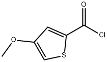 2-Thiophenecarbonyl chloride, 4-methoxy- (9CI) Structural