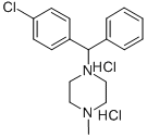 Chlorcyclizine dihydrochloride Structural