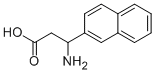 DL-3-Amino-3-(2-naphthyl)propionic acid Structural