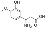 3-(3-HYDROXY-4-METHOXYPHENYL)-DL-BETA-ALANINE
 Structural