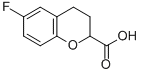 6-Fluoro-3,4-dihydro-2H-1-benzopyran-2-carboxylic acid Structural Picture