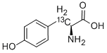 L-TYROSINE-BETA-13C Structural