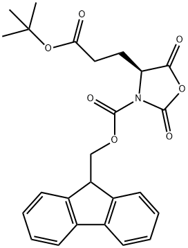 FMOC-GLU(OTBU)-N-CARBOXYANHYDRIDE Structural