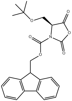 FMOC-O-TERT-BUTYL-L-SERINE N-CARBOXY ANH YDRIDE Structural