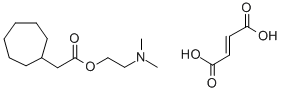 Cycloheptaneacetic acid, 2-(dimethylamino)ethyl ester, (E)-2-butenedio ate (1:1)