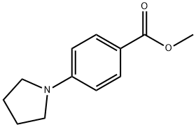 METHYL 4-PYRROLIDIN-1-YLBENZOATE Structural