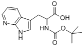 BOC-DL-7-AZATRYPTOPHAN Structural