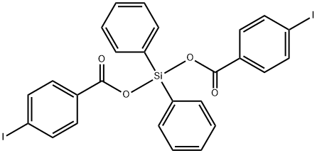 Benzoic acid, 4-iodo-, diphenylsilylene ester