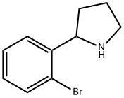 	2-(2-Bromophenyl)pyrrolidine Structural