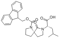 FMOC-(S,S)-[PRO-LEU]-SPIROLACTAME Structural