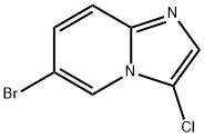 IMidazo[1,2-a]pyridine, 6-broMo-3-chloro- Structural