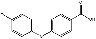 4-(4-FLUOROPHENOXY)BENZOIC ACID Structural