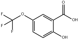 2-HYDROXY-5-(TRIFLUOROMETHOXY)BENZOIC ACID Structural