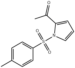 2-ACETYL-1-TOSYLPYRROLE Structural