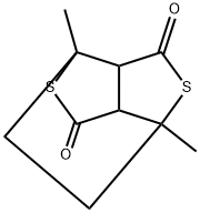 1,4-Dimethyl bis-thiololactone Structural