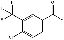 4'-CHLORO-3'-(TRIFLUOROMETHYL)ACETOPHENONE Structural