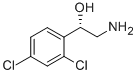 Benzenemethanol-(aminomethyl)-2,4-dichloro-,(S)- Structural