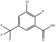 3-CHLORO-2-FLUORO-5-(TRIFLUOROMETHYL)BENZOIC ACID