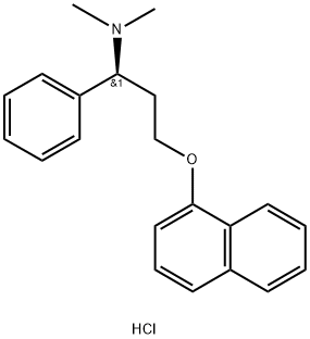 Dapoxetine hydrochloride Structural Picture