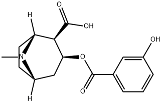 M-HYDROXYBENZOYLECGONINE Structural