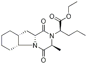 (S)-Ethyl 2-((3S,5aS,9aS,10aS)-3-methyl-1,4-dioxodecahydropyrazino[1,2-a]indol-2(1H)-yl)pentanoate ,95% Structural