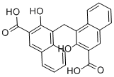 EMBONIC ACID Structural