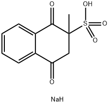 Menadione sodium bisulfite Structural