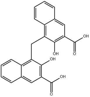 Pamoic acid Structural Picture
