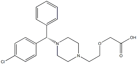 (S)-Cetirizine Structural