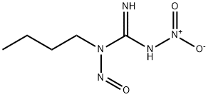 1-BUTYL-3-NITRO-1-NITROSOGUANIDINE Structural