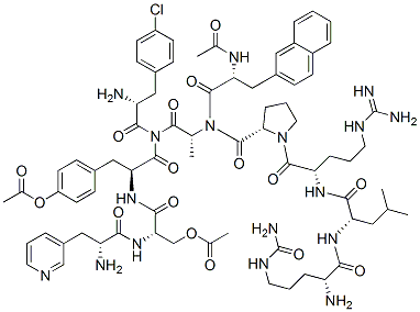 Cetrorelix acetate Structural