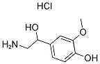 DL-NORMETANEPHRINE HYDROCHLORIDE Structural