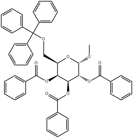 Methyl-6-O-trityl-2,3,4-tri-O-benzoyl-α-D-galactopyranoside