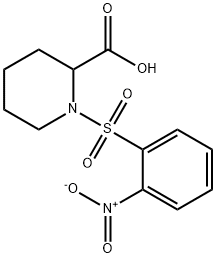 1-[(2-NITROPHENYL)SULFONYL]PIPERIDINE-2-CARBOXYLIC ACID