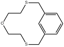 6-OXA-3,9-DITHIABICYCLO[9.3.1]PENTADECA-1(15),11-13-TRIENE Structural