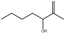 2-METHYL-1-HEPTEN-3-OL Structural