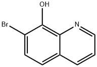 7-Bromoquinolin-8-ol Structural