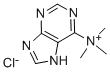 trimethyl(purin-6-yl)ammonium chloride Structural