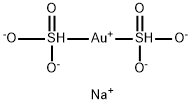 SODIUM DISULFITOAURATE(I) Structural