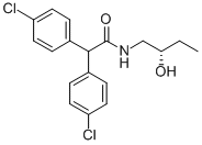 Benzeneacetamide, 4-chloro-alpha-(4-chlorophenyl)-N-(2-hydroxybutyl)-,  (S)-