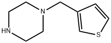 Piperazine, 1-(3-thienylmethyl)- (9CI) Structural