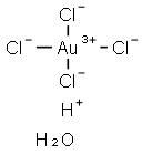 HYDROGEN TETRACHLOROAURATE(III) TETRAHYDRATE