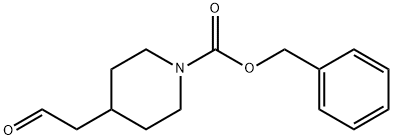 4-(2-OXO-ETHYL)-PIPERIDINE-1-CARBOXYLIC ACID BENZYL ESTER Structural